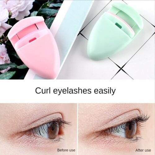Marianne Portable Curling Eyelash Curler Press Type Curling Eyelash Curler Without Clamping Eyelid Eyelashes Beauty Makeup Tool