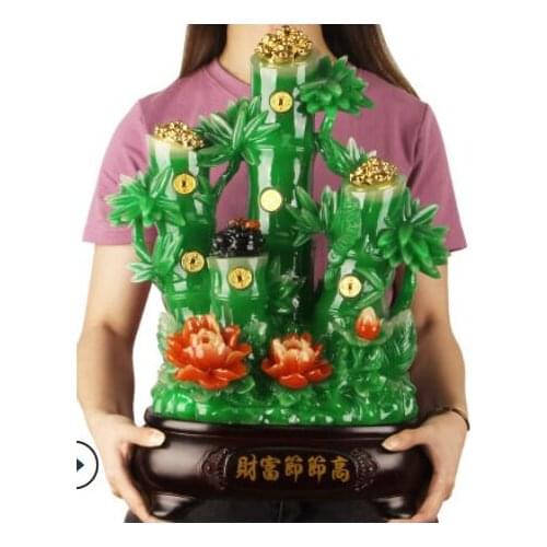 Factory direct selling bamboo furnishing furniture living room TV cabinet decorative arts and crafts opening new house gifts who