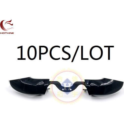 HOTHINK 10pcs/lot 3.5mm Jack Version Black LB RB Button Triggers Bumpers for Microsoft Xbox One controller