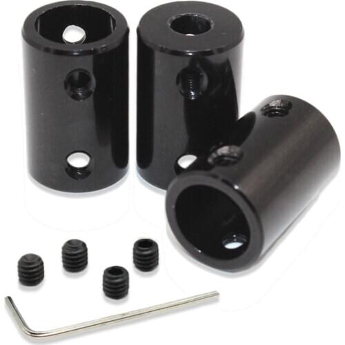 1pcs 6mm/10mm/12mm Aluminum Alloy Rigid Shaft Coupling Rigid Coupler Motor Connector for Motor Transmission Parts 16x25mm