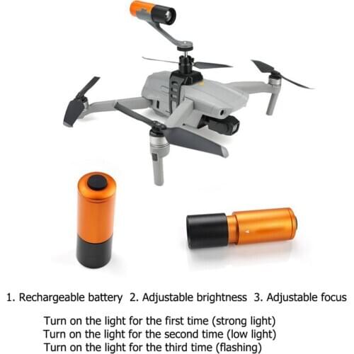 Universal Extension Buckle Holder&Searchlight Set for Mavic 2/Air 2/Pro FIMI X8SE Autel EVO 2 Drone Accessories