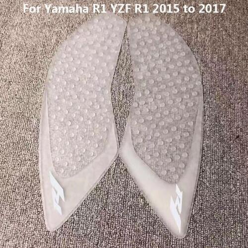 YZF R1 R1S 15 16 17 18 Transpare Motorcycle Tank Traction Side Pad Gas Fuel Knee Grip Decal For Yamaha R1 2015 2016 2017 2018