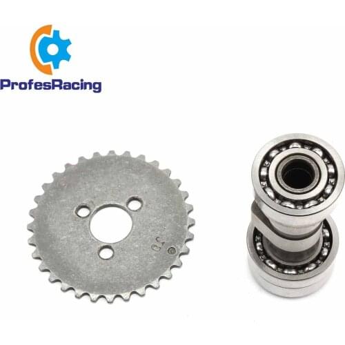 Motorcycle Parts Accessories Cylinder Head Kits Camshaft With Timing Gear For Lifan 140cc Off-road Dirt Pit Bike Engine