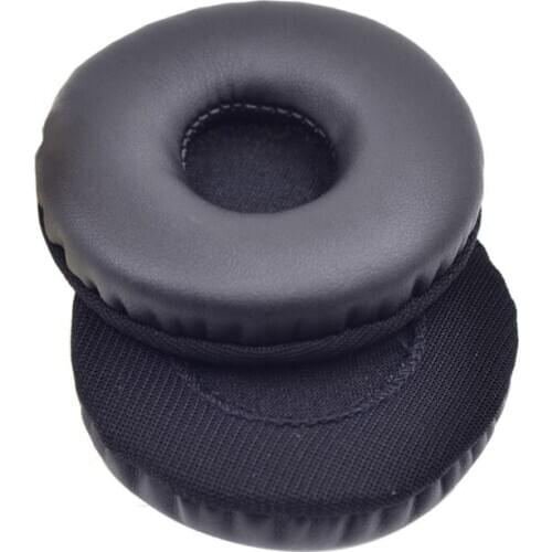 1Pair Replacement Soft Memory Foam Earpads Leather Ear Cushion Cover Pads for Logitech H390/H600/H609 Wireless Headphone