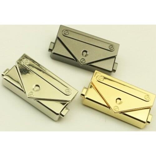 1pcs Metal Turn Lock Fashion Durable Twist Lock Clasp for DIY Handbag Bag Purse Luggage Hardware Closure Bag Parts Accessories