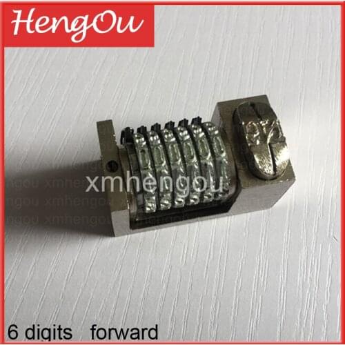 1 Piece New GTO Spare Parts 6 Digits Numbering machine, Jump Mode 9012345...forward
