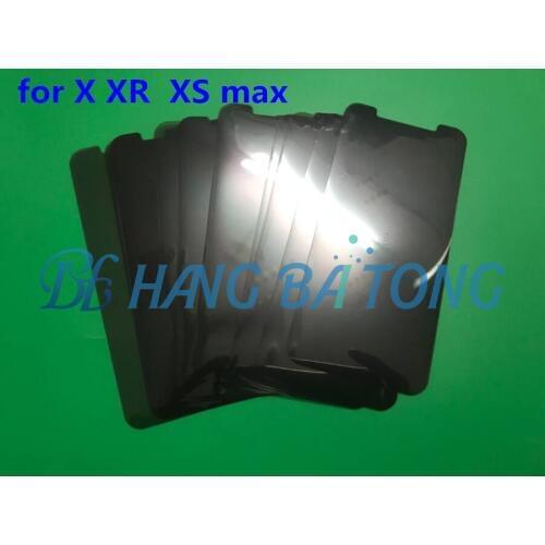 100pcs wholesale 100% original LCD Polarizer Film Polarization Polarized Light Film for iPhone x xr xs max