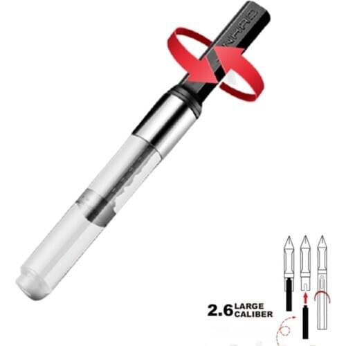 High quality 5pcs small Jinhao Black ink Converter Fountain Pen New