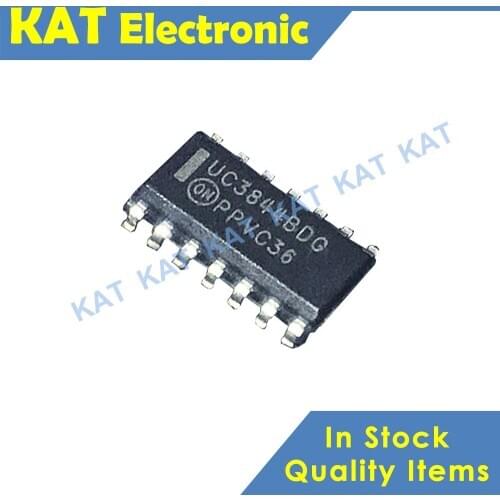 5PCS/Lot UC3844BDR2G UC3844BDG UC3844BD1R2 3844B UC3844B UC3844BD UC3844BN High Performance Current Mode Controllers