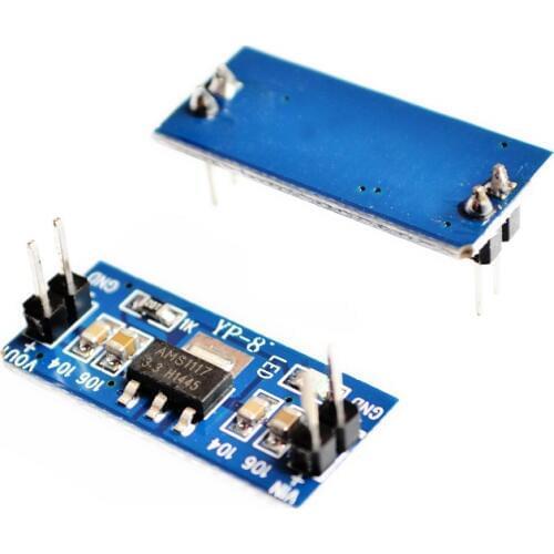 Glyduino AMS1117 4.5V-7V to 3.3V Power Supply Module DC-DC Step Down Power Supply Module for Arduino Not Welded