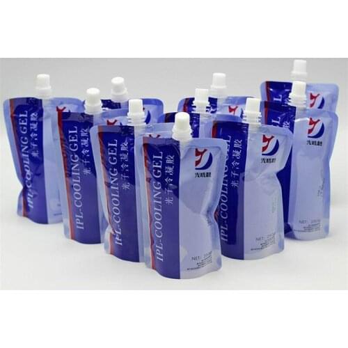 Hifu Rf Ultrasonic Ipl Elight Gel Cooling Conductive For 808 Diode Laser Shockwave Therapy