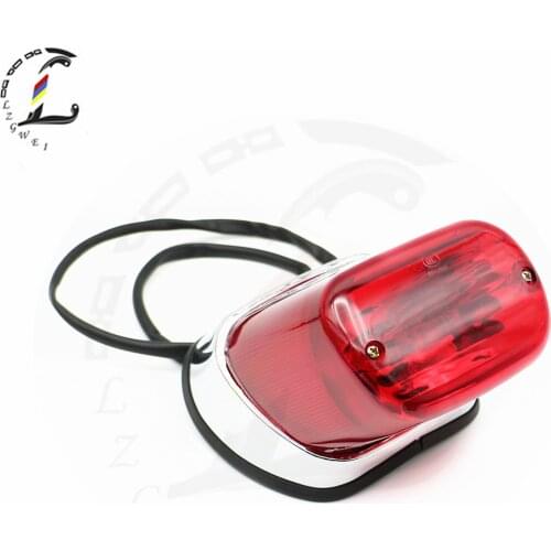 Motorcycle Assembly Taillight Indicator Stop Lamp For Yamaha Virago XV250 XV400 Rear Tail Brake Light Motorbike