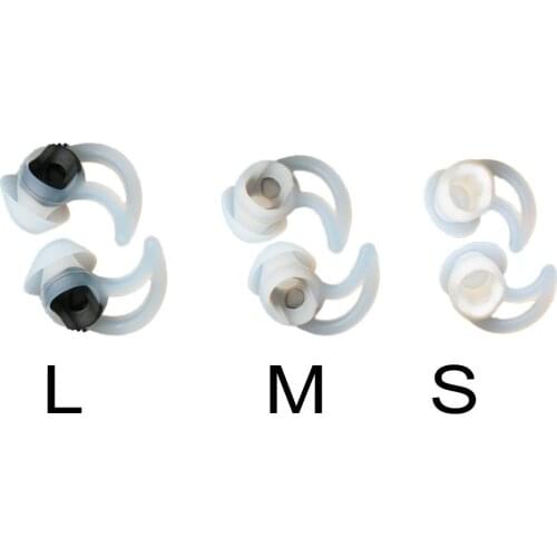 3 Pairs S/M/L Headphones Set Silicone Earplugs Cover Anti Drop Protective Cover forBose QC20 QC30 IE2 IE3 SIE2 Soundsports Hot