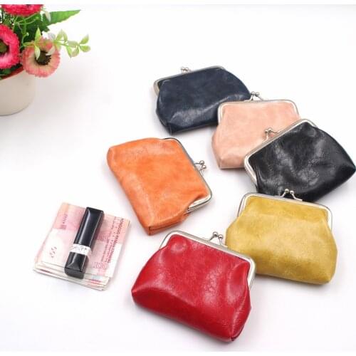 2021 New Fashion Womens Wallet 5 Color Female Coin Purse Lady Small Wallet Hasp Clutch Bag Kawaii Mini Clutch For Girl Gifts