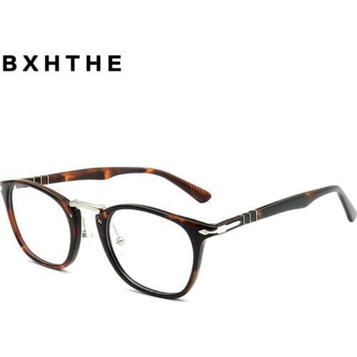 2020 Leopard Print Acetate Eyeglasses Frame Optical Frames Glasses Retro Myopia Prescription Eyeglasse Men Women Computer Frames