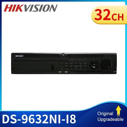 Hik Original Professional DS-9632NI-I8 Embedded 4K NVR 32ch Up to 12 Megapixels Resolution 8 SATA for HDD video recorder POS