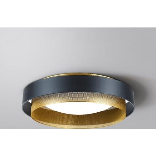 Nordic light luxury living room ceiling light dining room balcony designer round ceiling lamp