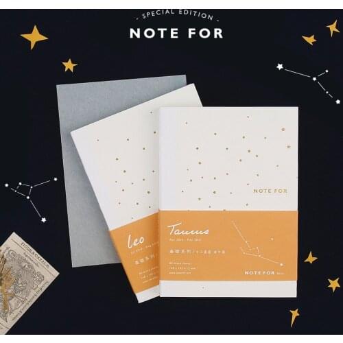 Constellation Hobo Inside Grid Lines Paper Travel n10er Page Diary Stationery Student Supply A6 Blank Notebook Diary