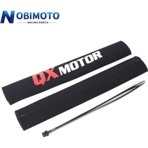 350mm Front Fork Protector Shock Motorcycle Motocross Pit Dirt Bike Universal Absorber Guard Wrap Cover Protection Accessories