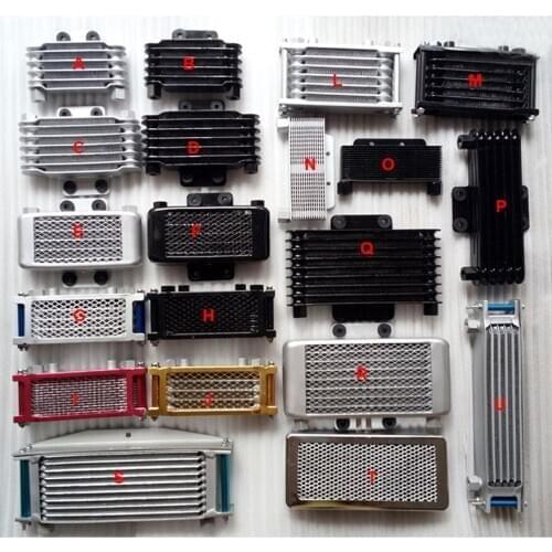 Universal Motorcycle Engine Oil Cooler Radiator for motorcycle ATV Dirt Bike Scooter Go Cart Modified parts