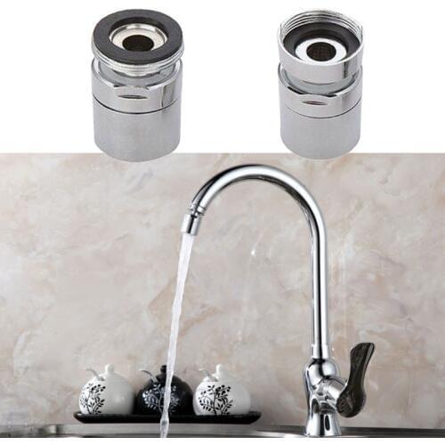 1# 22mm Female Brass Water Saving Tap Faucet Aerator Sprayer Attachment with 360-Degree Swivel