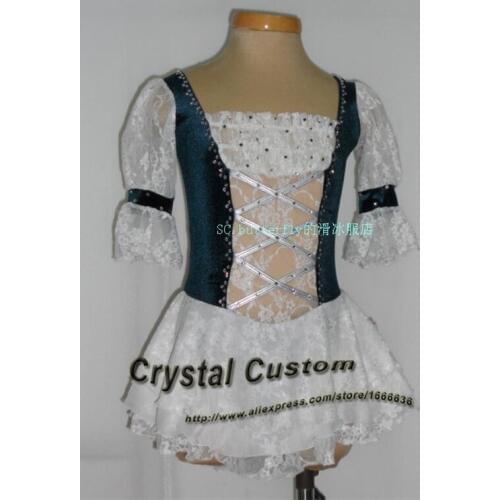 2016 Adult Figure Skating Dresses Fashion New Brand Vogue Figure Skating Competition Dress For Girls DR3105