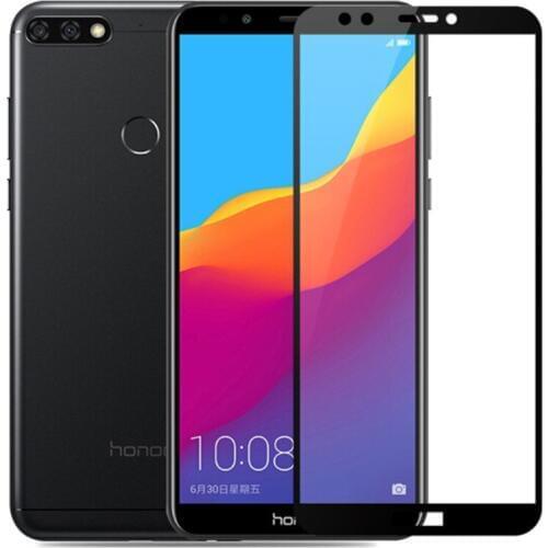 3D Tempered Glass For Huawei Y7 Prime 2018 Full Cover 9H Protective film Explosion-proof Screen Protector For LDN-L21 LDN-LX2