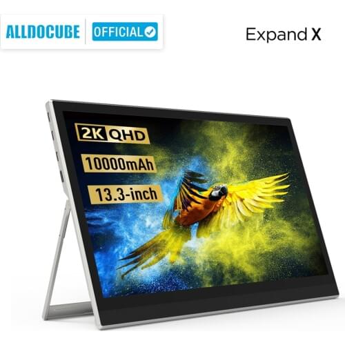 ALLDOCUBE Expand X 13.3inch 2K IPS portable monitor type c hdmi for laptop,phone,xbox,switch ps4
