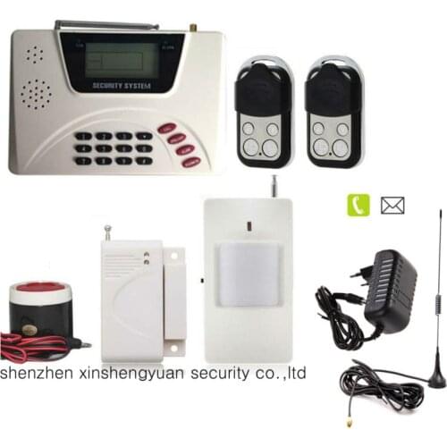 433MHZ Wireless GSM PSTN Alarm System Home Burglar Security Alarm System