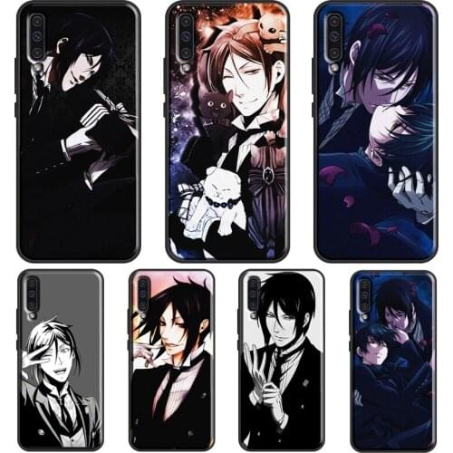 Black Butler Case For Samsung A32 A52 A72 A12 A42 A20S A30S A40 A50 A70 A21S A11 A31 A41 A51 A71 Cover