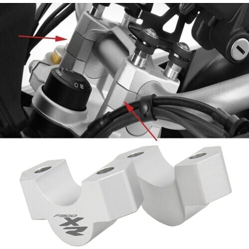For BMW F750GS F850GS F900R F900XR Motorcycle Handlebar Risers Handle Bar Riser Clamp Extend Handlebar Adapter Mount