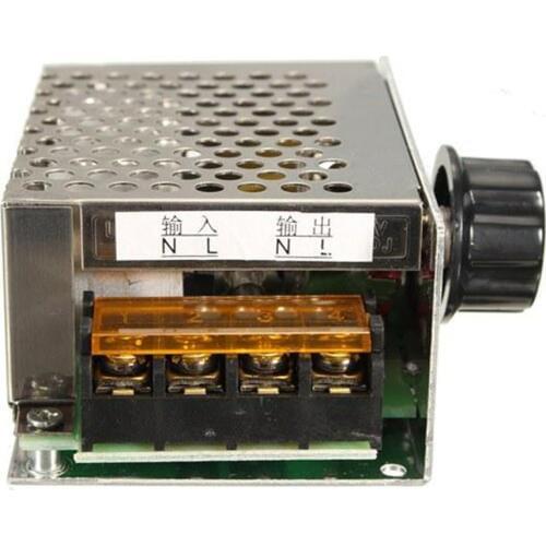 AC 220V 4000W SCR Voltage Regulator Dimmer Electronic Motor Speed Controller