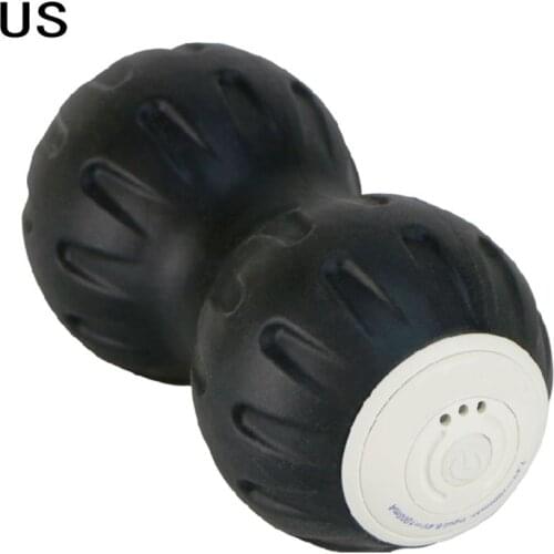 H7JC Muscle Release Vibrating Peanut Massage Ball Slimming Training Roller Device
