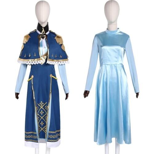 Game Fire Emblem: Three Houses 5 Years Marianne Cosplay Costume Women Fancy Suit L321