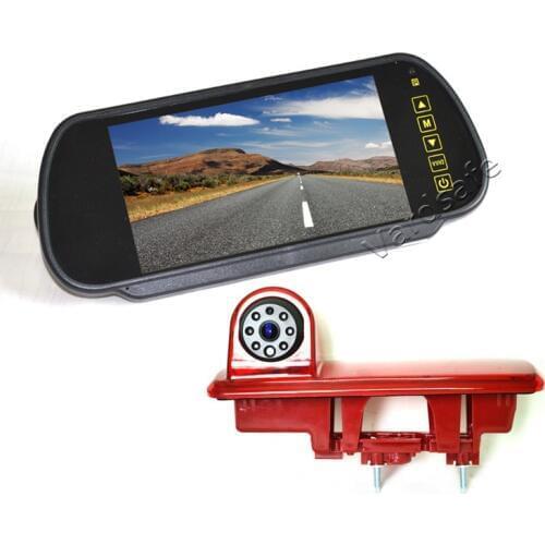 Vardsafe Reversing Camera + 7" Clip-on Color Rear Monitor for Renault Trafic / Vauxhall Opel Vivaro / Nissan NV300 (2014-2019)