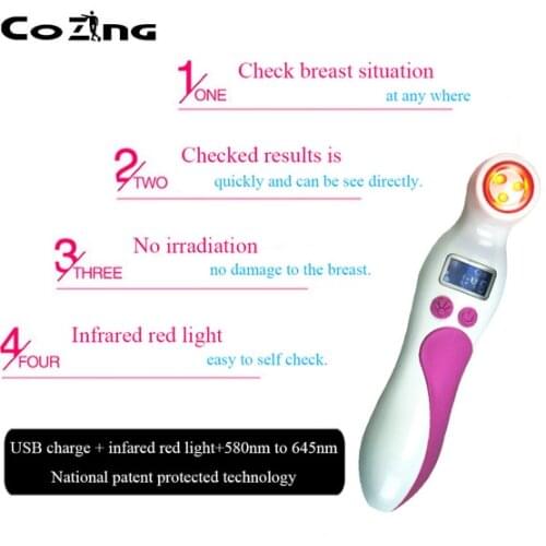 Home Medical Equipment Multi-Beam Infrared Breast Diseases Detection Breast Cancer Female Health Detector