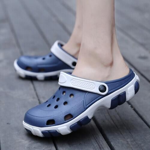 2020 Men Sandals LiteRide Hole Shoes Clogs Sandals for Men EVA Slides Unisex Slipper Garden Shoes Adulto Cholas Zapatos Hombre