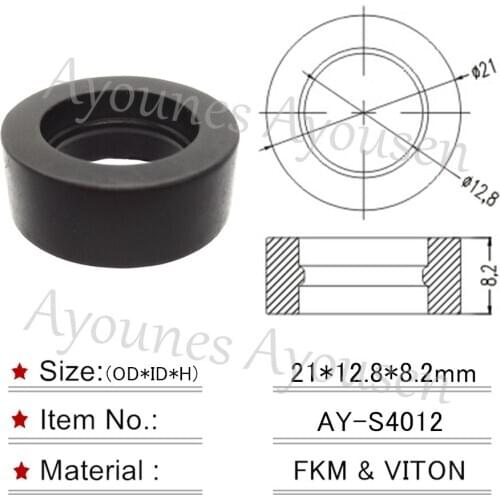 Wholesale 10pieces For Honda Fuel Injector Rubber Seal 21*12.8*8.2mm (AY-S4012)