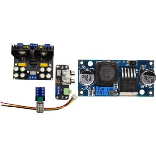LM1875 Power Amplifier Board With Lm2596 DC Converter Module