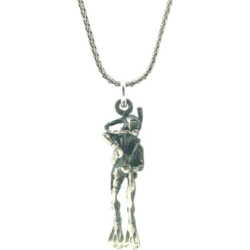 Submersible Silver Necklace 50 cm Silver Chain