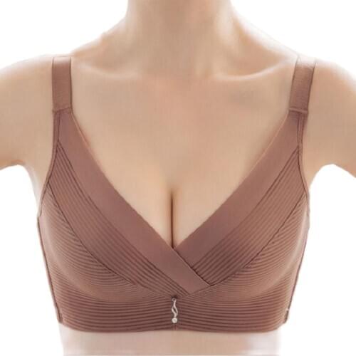 Sexy Lingerie Women Gathered Breasts Prevent Droping Push Up Bra For Women Without Steel Ring Bralette Top Underwear