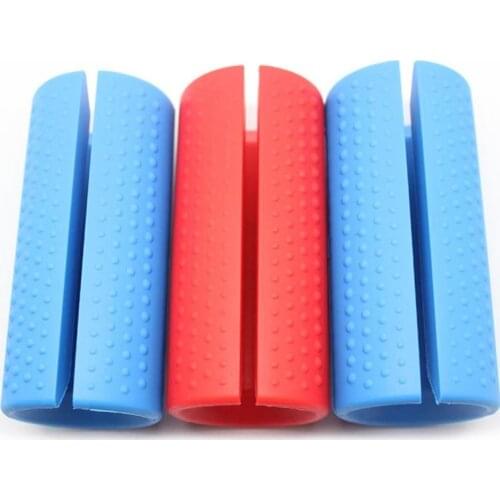 1Pcs Anti-SlipThick Fat Barbell Silicone Grips Pull Up Weightlifting Equipment Protect Body Building Fitness Support Pad
