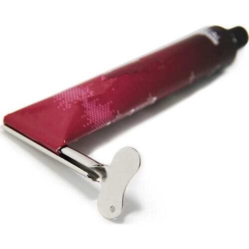 2020 New 1Pc Stainless Steel Toothpaste Squeezer Plastic Cream Tube Squeezing Cosmetic Oil Paint Squeezer Home Bathroom Supplies