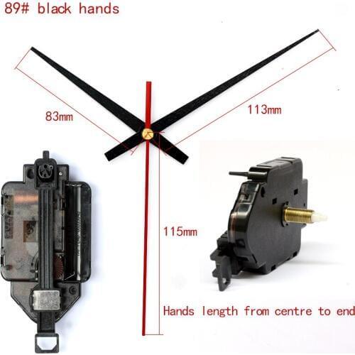 15mm Screw length 12888 Pendulum type Movement With 89# hands Step Clock Accessory Quartz DIY Movement Kits