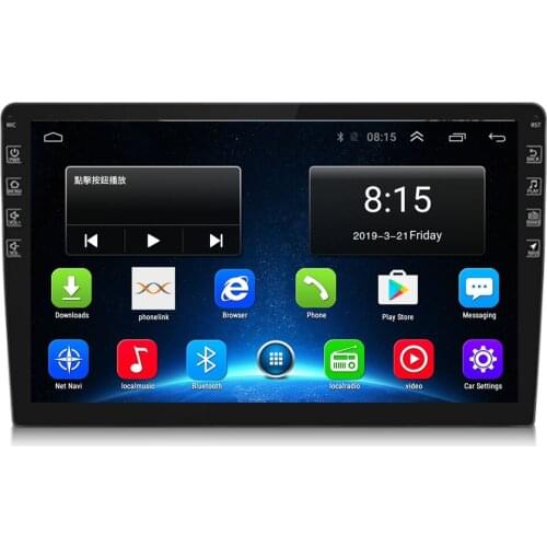 10.1 INCH 2 Din Android 10 GPS Auto Radio Multimedia DVD Player Bluetooth WIFI Mirror Link OBD2 DAB+ Universal Car FM