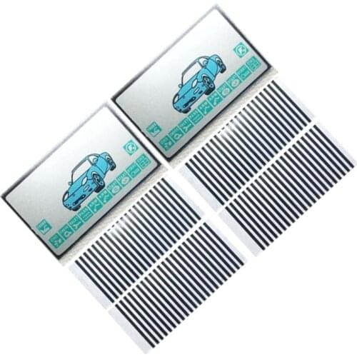 Wholesale 3 PCS/lot A9 Lcd Display Flexible Cable for Car Alarm Starline A9 A8 KGB FX-5 FX5 FX 5 LCD Remote Control Keychain