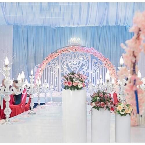 3pcs/set)Wedding Ceremony Supplies Pedestal Walkway Stand Pillars Wedding In Event Party Supplies senyu1603