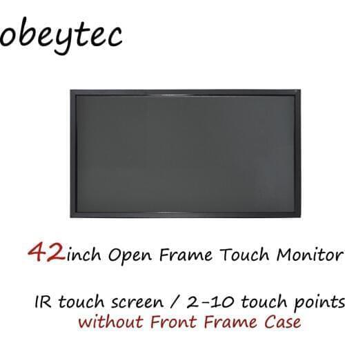 42" Embedded open-frame touch-display with IR touch, 7*24 working, 350nits, FHD,OB420-IBK03