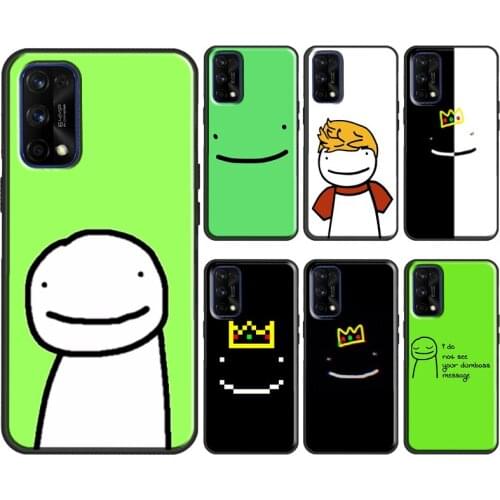 Dream Smp Smile Case For OnePlus 9 Pro 8 Pro Nord 8T 9R Cover For Realme 8 Pro C3 C21 GT Q3 6 7 Pro Coque