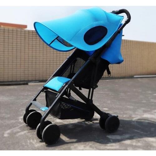 Baby Stroller Sun Visor Carriage Canopy Adjustable Sun Protection Elastic Stroller Sunshade Cover for Baby Prams Accessories